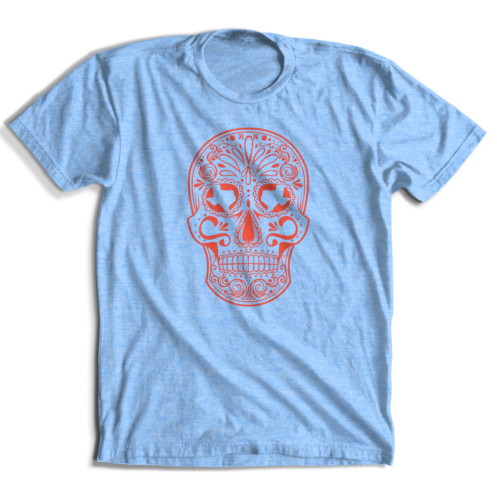 Sugar Skull Texas T-Shirt (4 Colors)