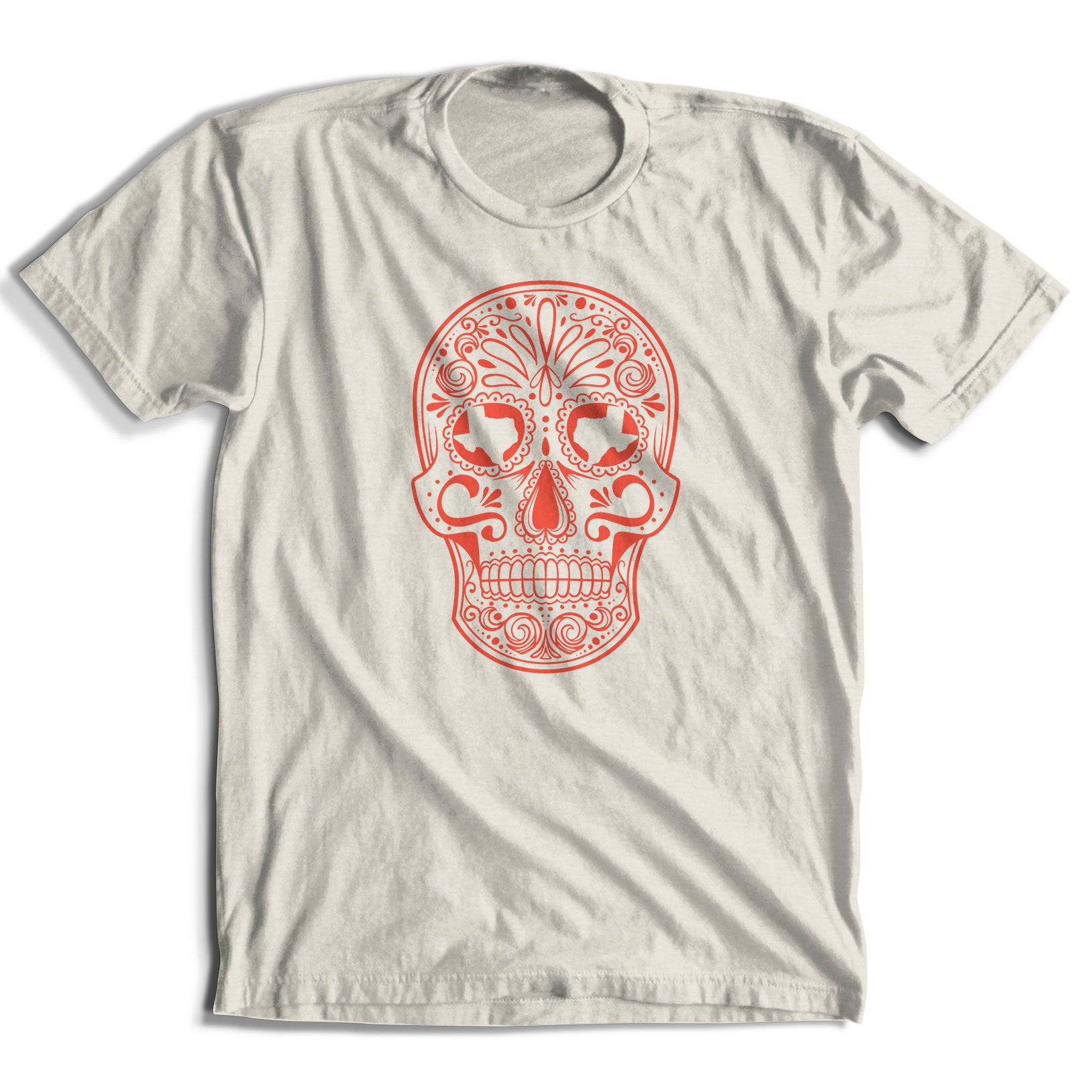 Sugar Skull Texas T-Shirt (4 Colors)