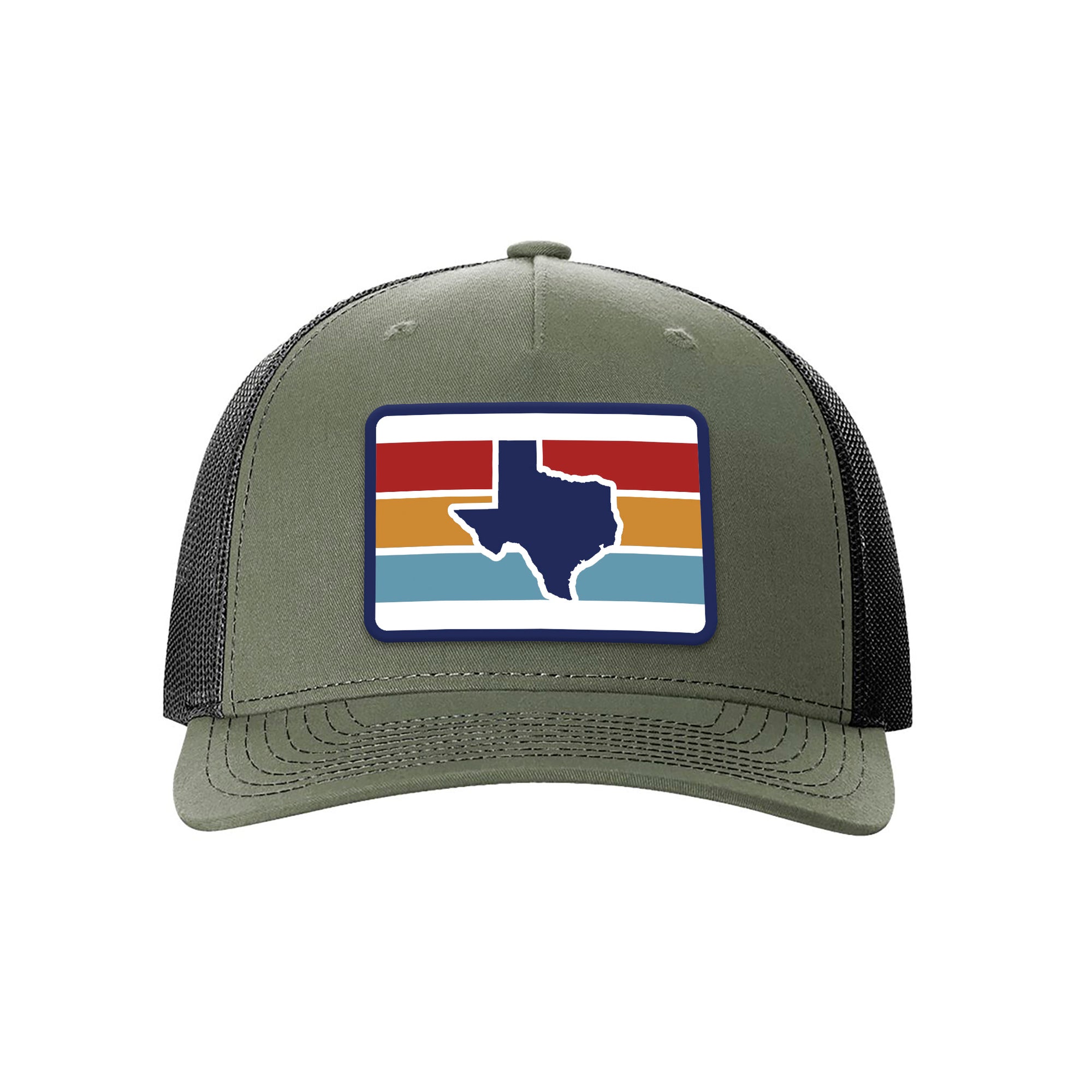 Texas Stripes 5 Panel Trucker Hat (3 Colors)