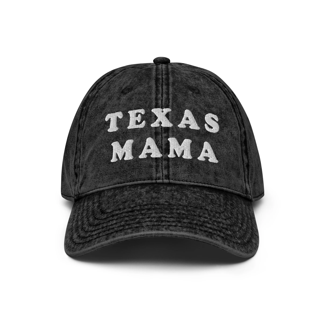 Texas Mama Cotton Twill Hat (4 Colors)