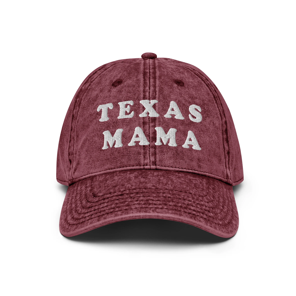 Texas Mama Cotton Twill Hat (4 Colors)