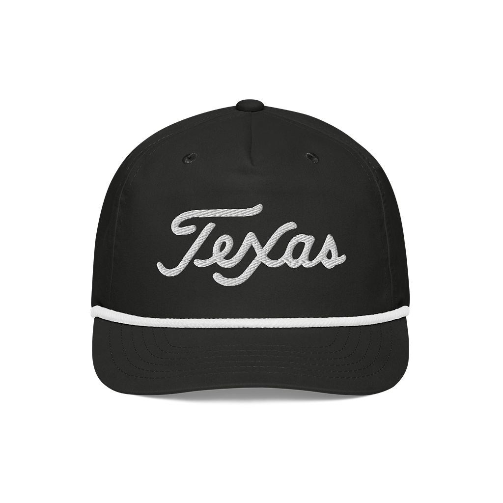 Texas Script Golf Rope Hat (4 Colors)