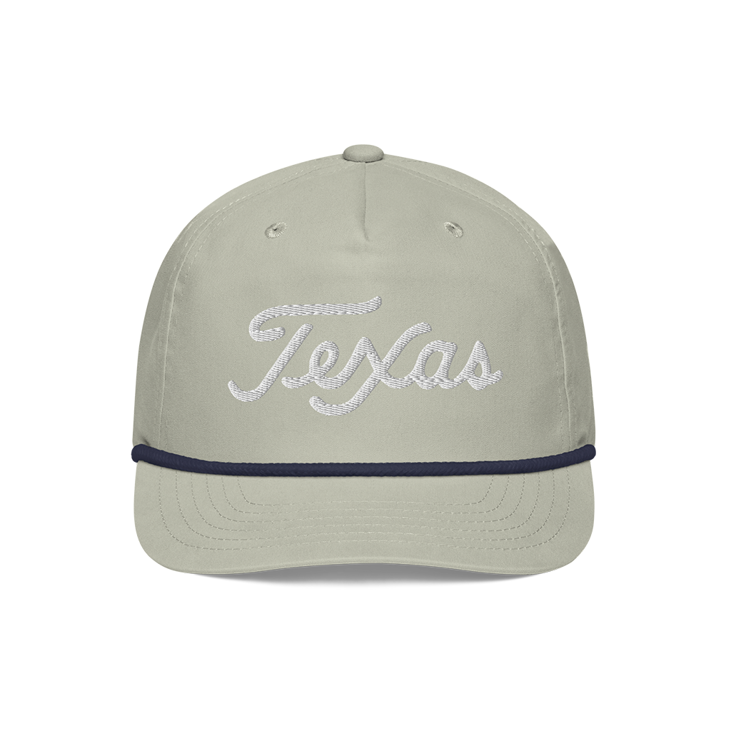 Texas Script Golf Rope Hat (4 Colors)