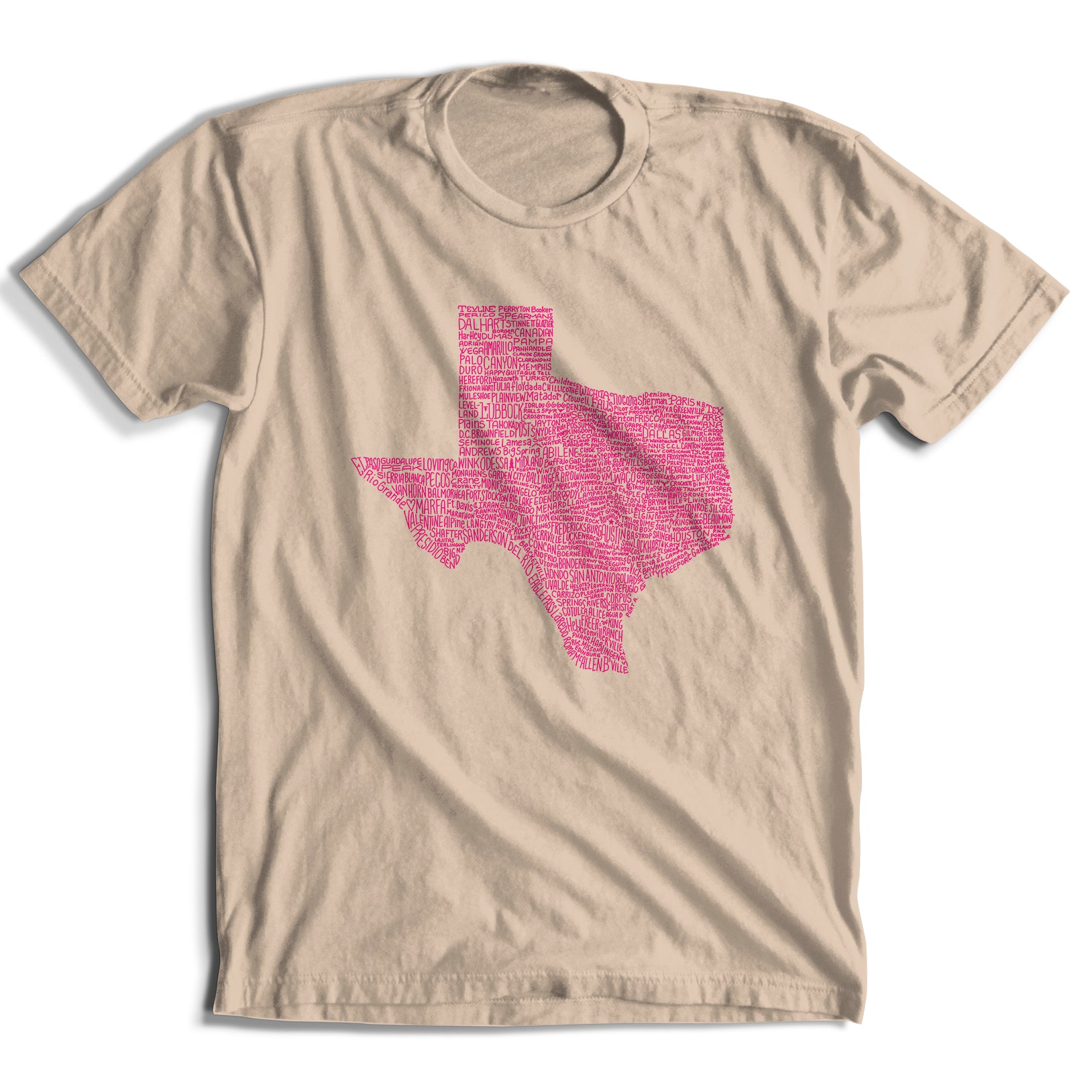 Texas Towns T-Shirt (5 Color Options)