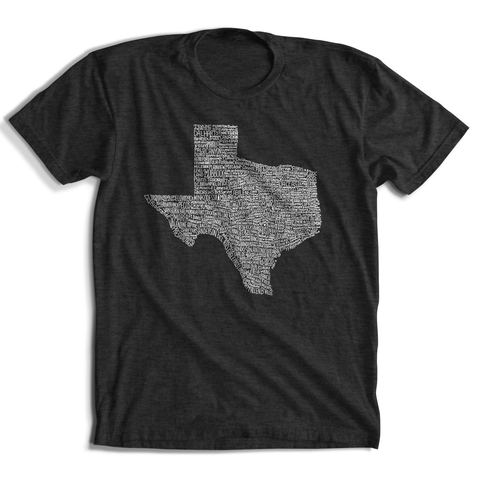 Texas Towns T-Shirt (11 Color Options)