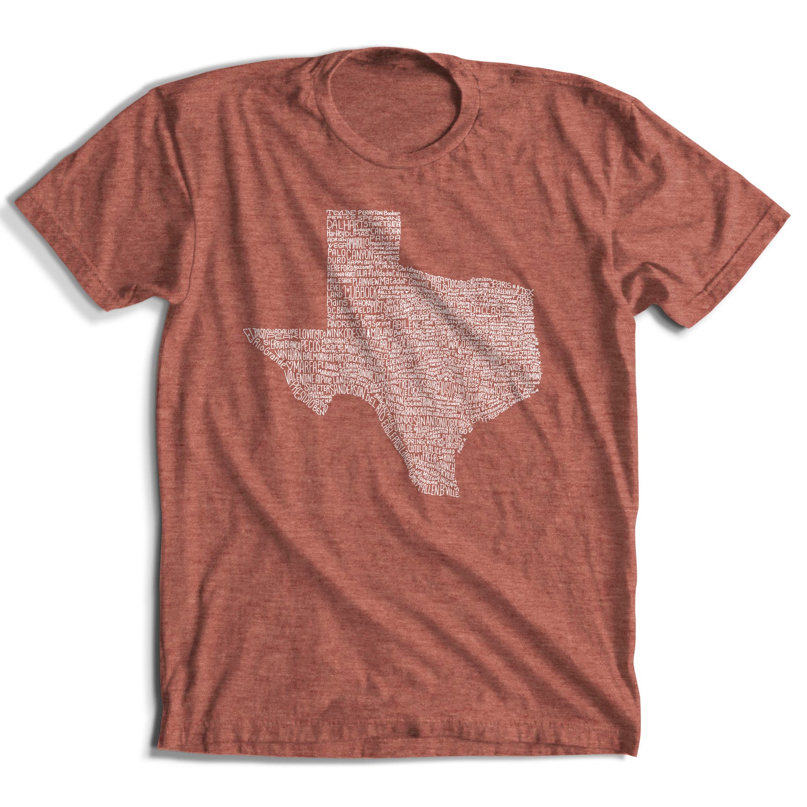 Texas Towns T-Shirt (11 Color Options)