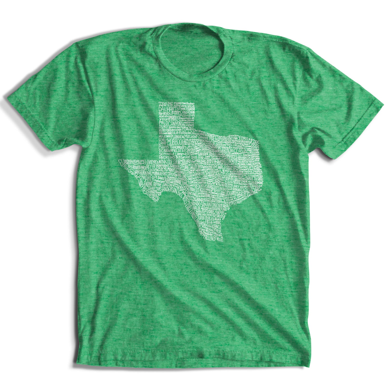 Texas Towns T-Shirt (11 Color Options)