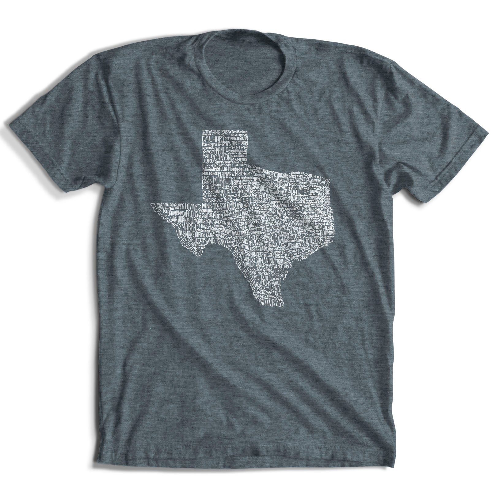 Texas Towns T-Shirt (11 Color Options)
