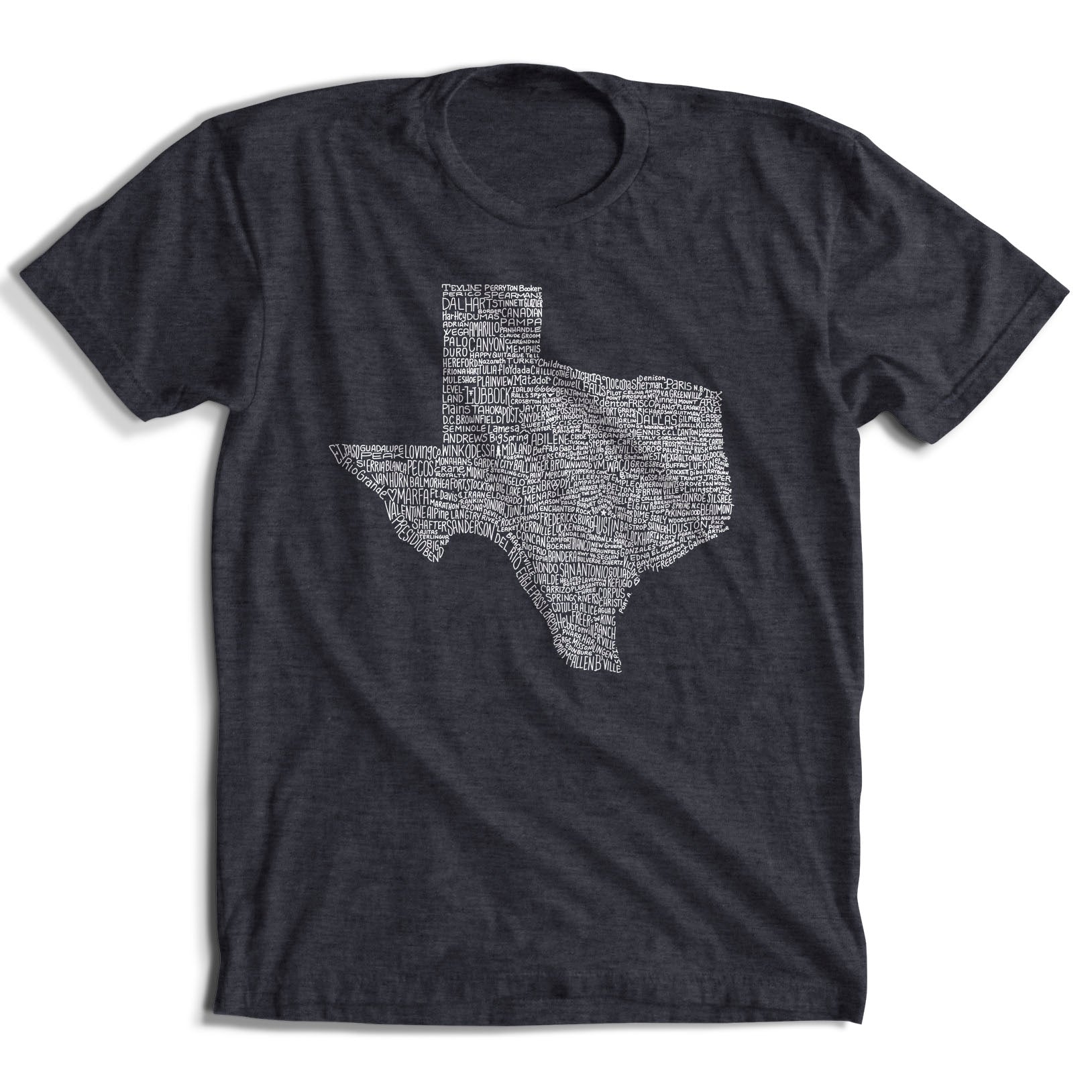 Texas Towns T-Shirt (11 Color Options)