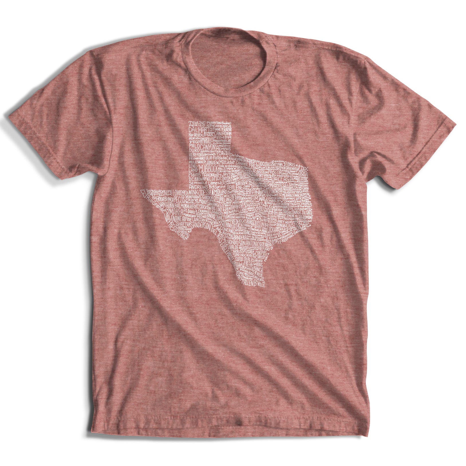 Texas Towns T-Shirt (11 Color Options)