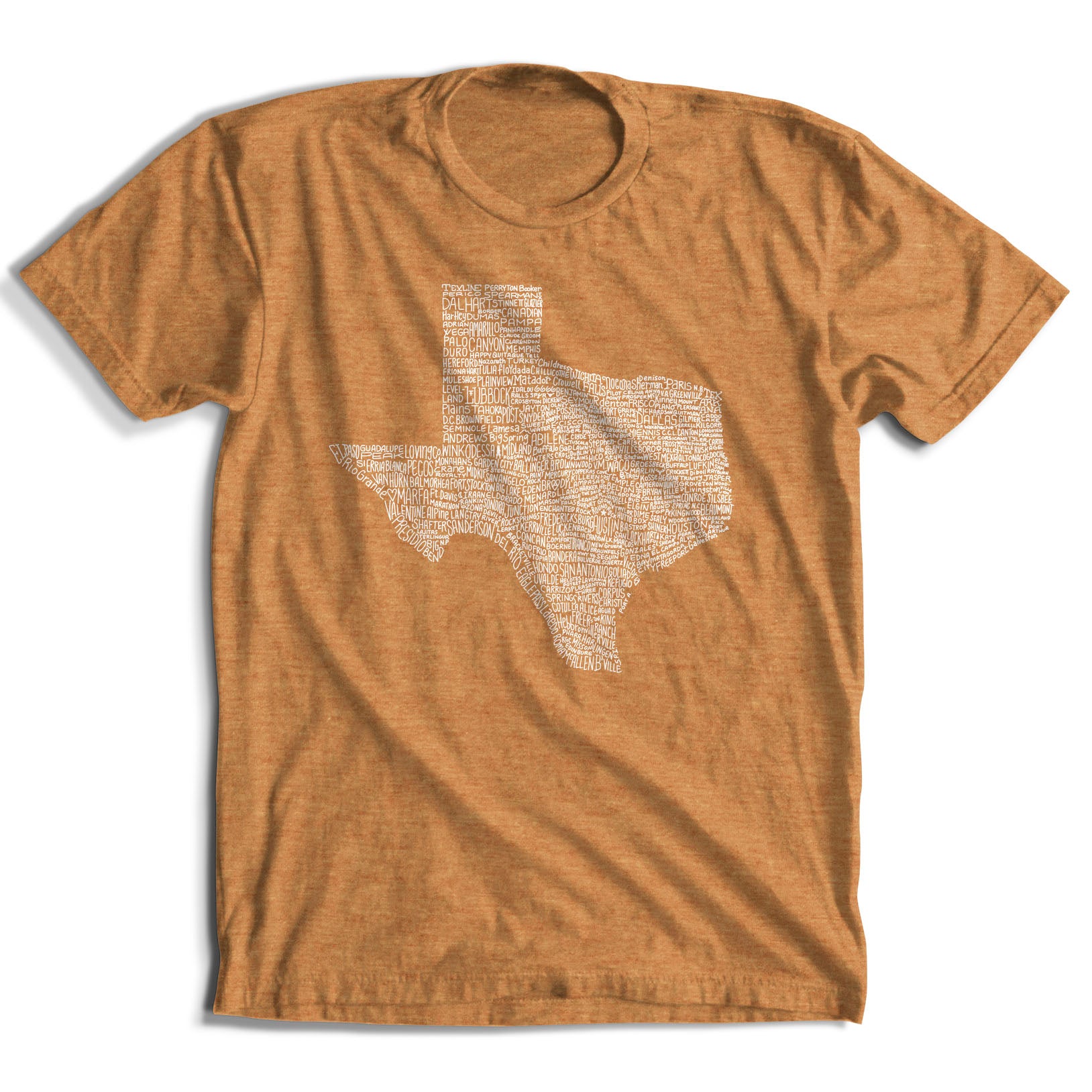 Texas Towns T-Shirt (11 Color Options)