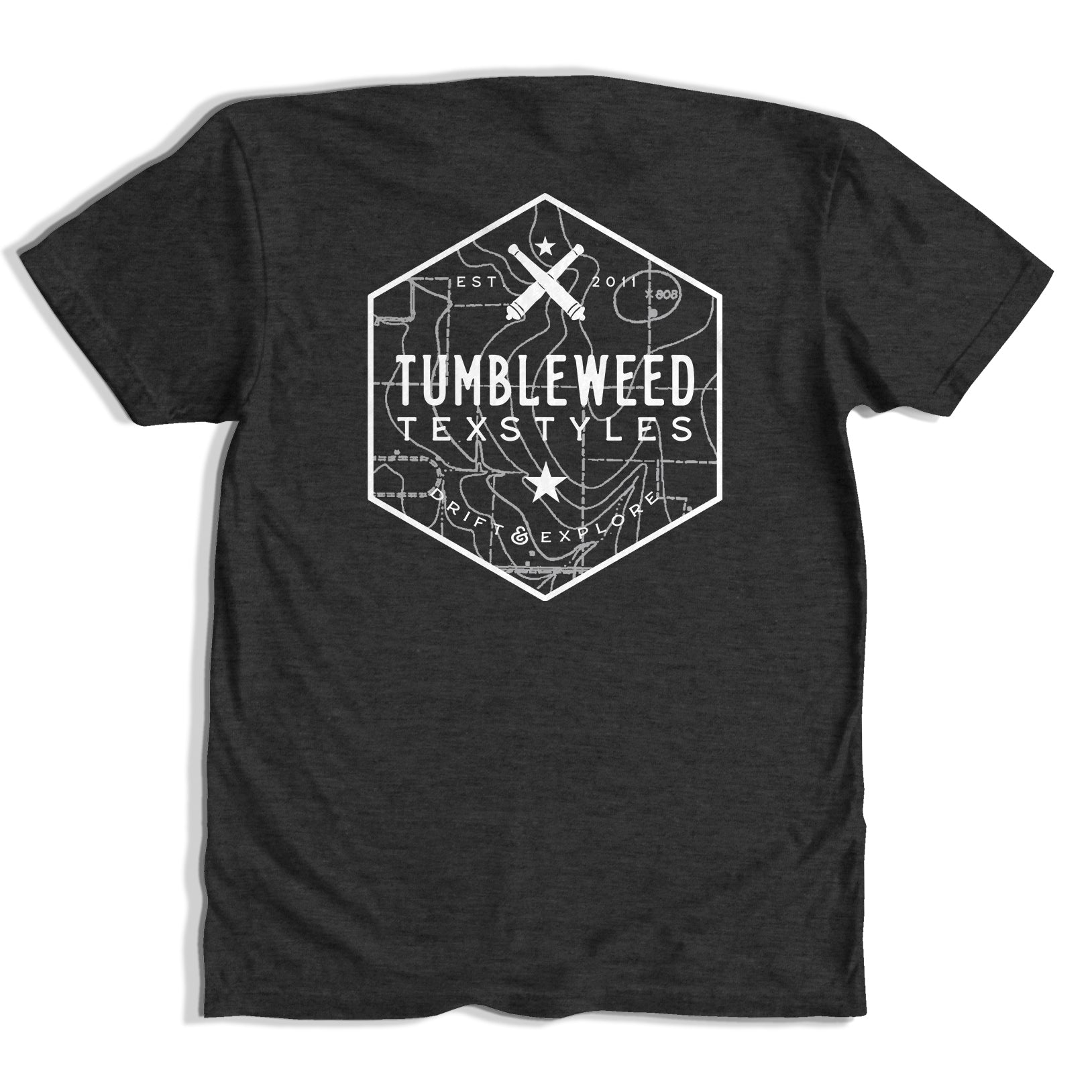 Topography Badge T-Shirt (5 Color Options)