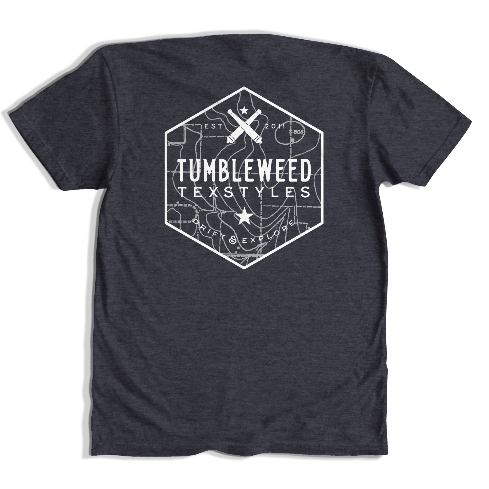 Topography Badge T-Shirt (5 Color Options)