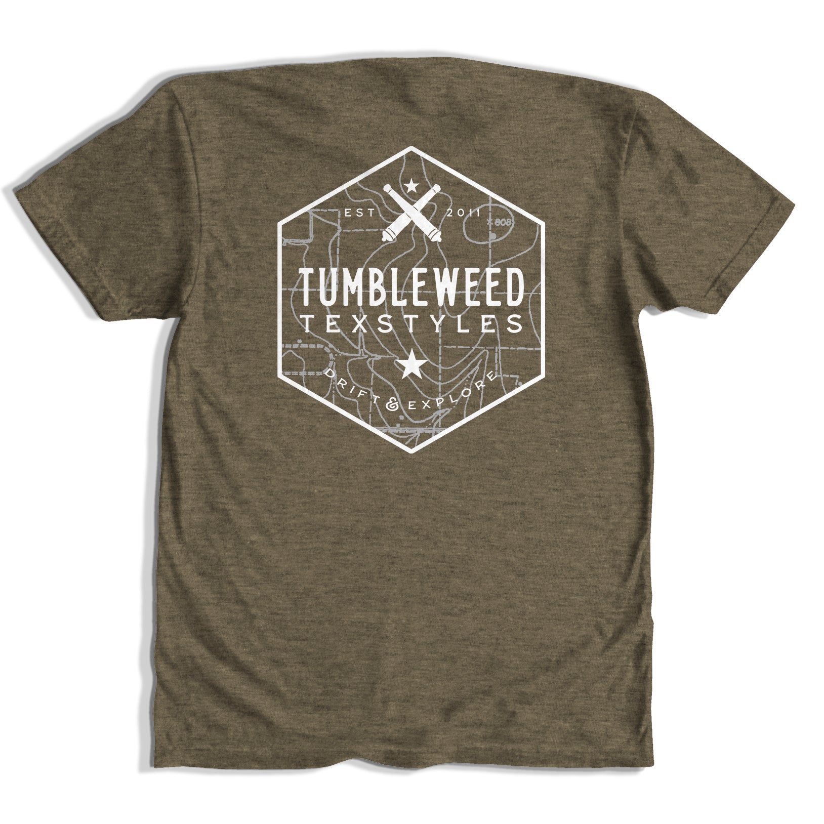 Topography Badge T-Shirt (5 Color Options)