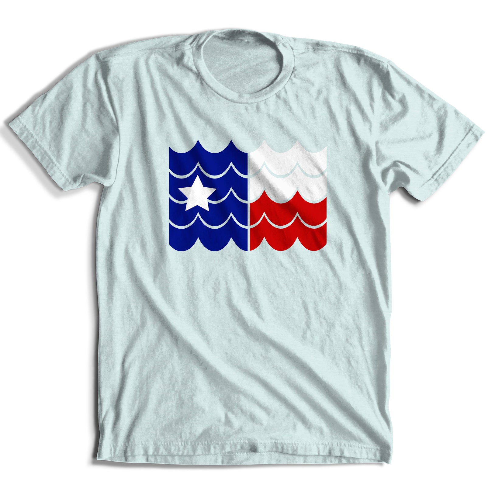 Beach Waves Flag T-Shirt