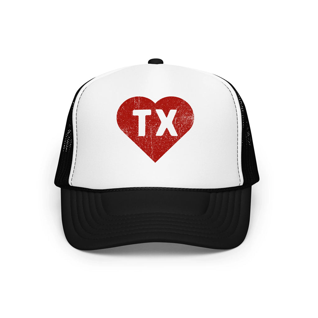 Heart of TX Foam Trucker Hat (3 Colors)