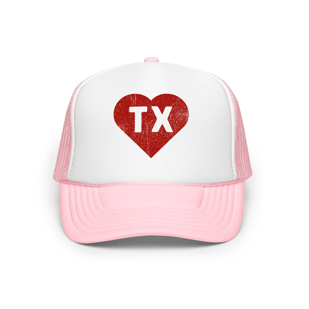 Heart of TX Foam Trucker Hat (3 Colors)