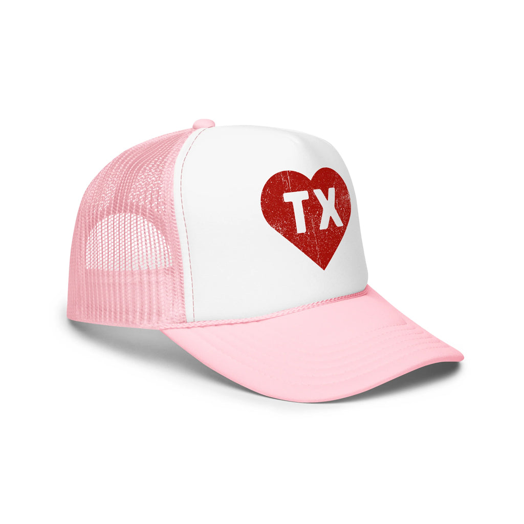 Heart of TX Foam Trucker Hat (3 Colors)
