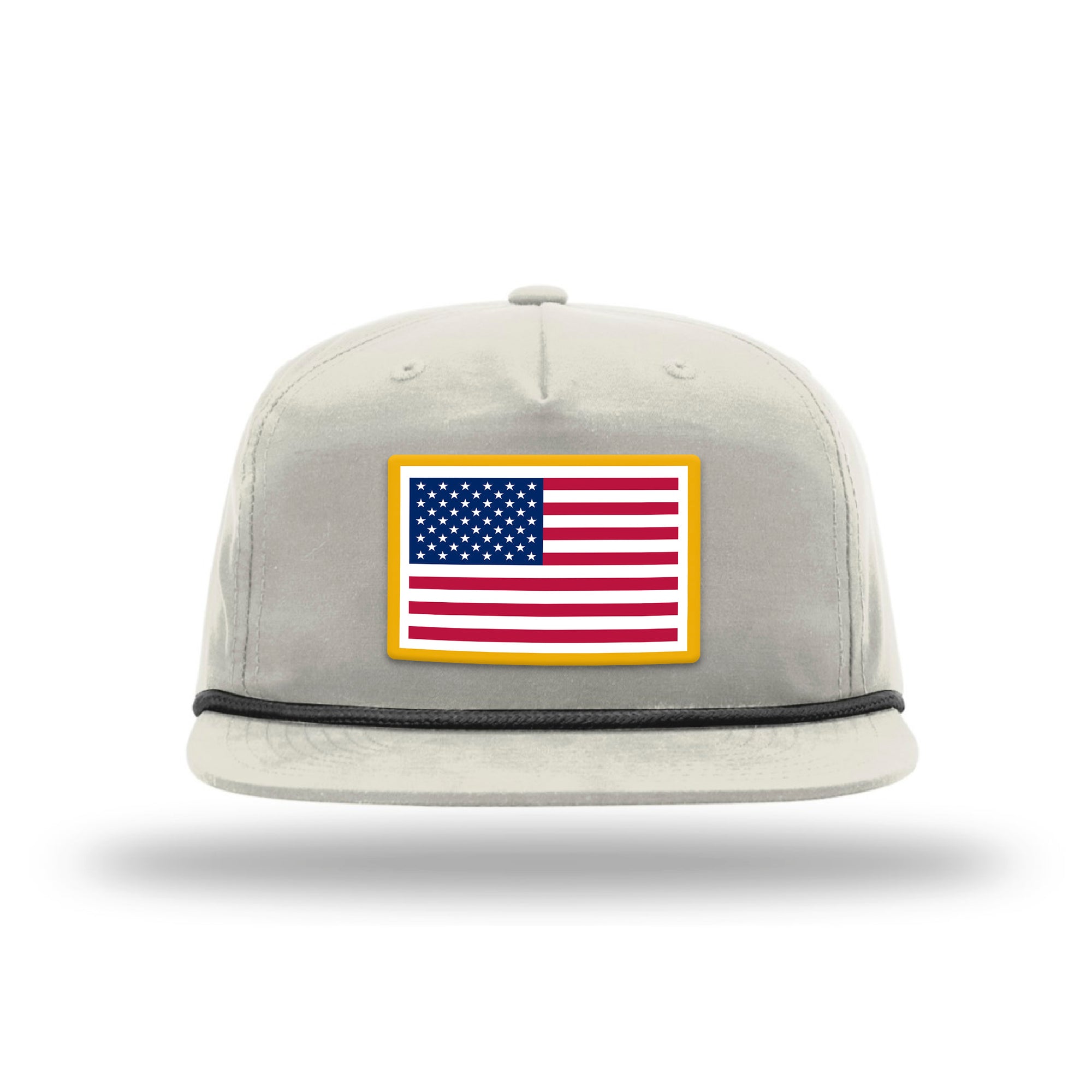 USA Flag Patch Rope Hat (8 Colors)
