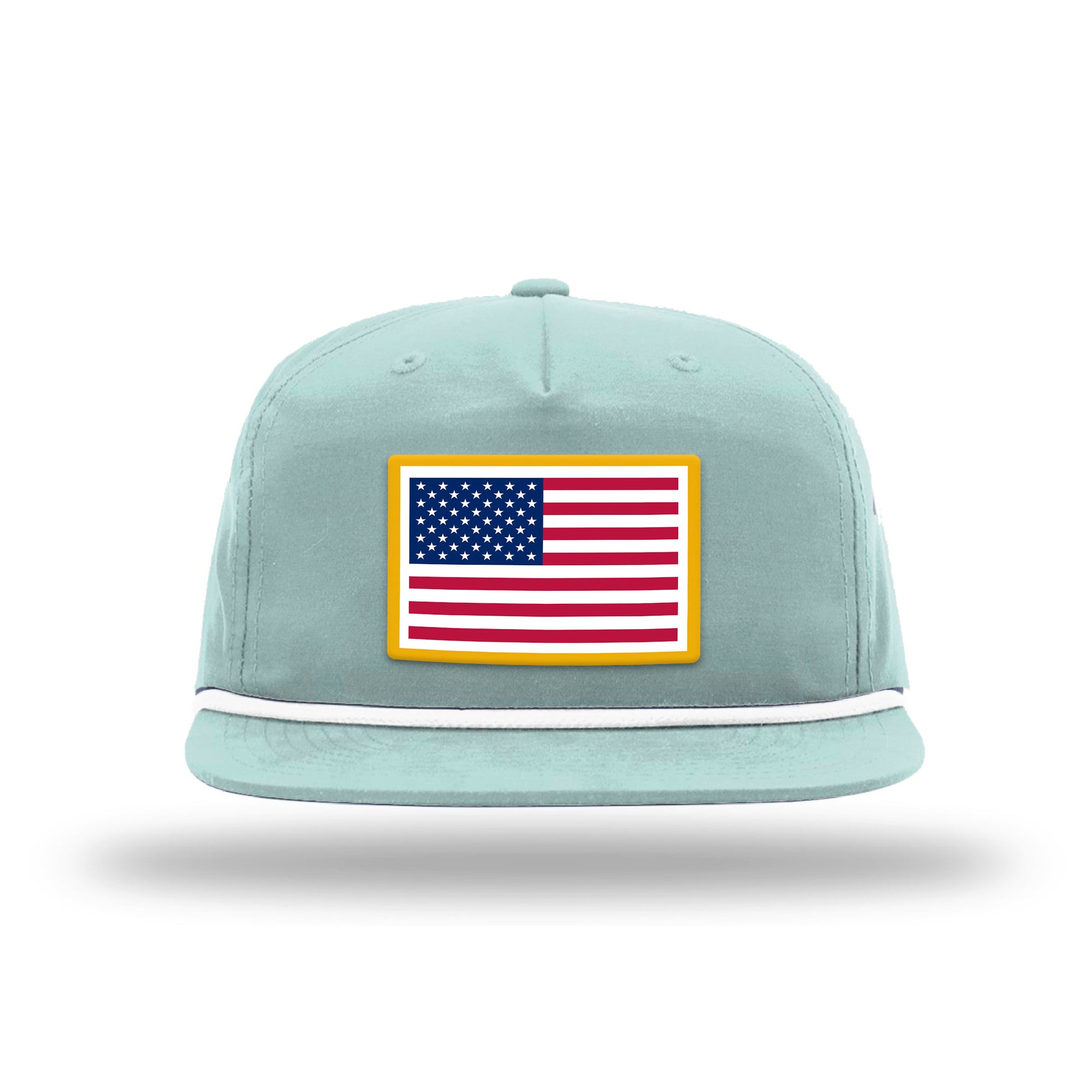 USA Flag Patch Rope Hat (8 Colors)