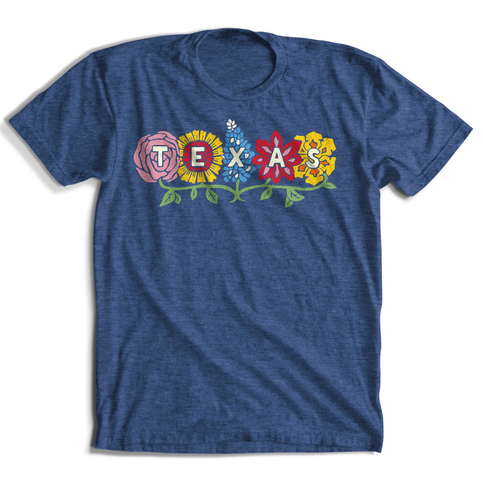 Wildflower Texas T-Shirt (4 Color Options)