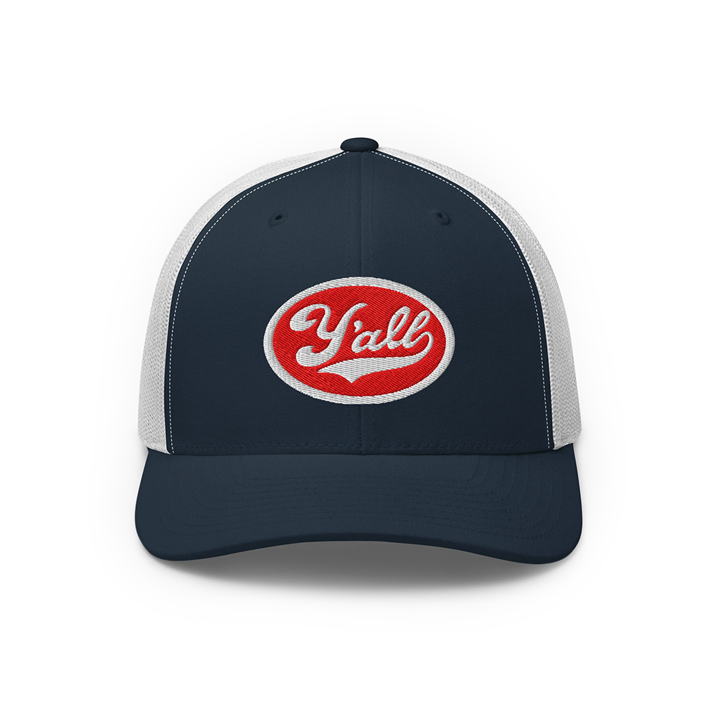 Y'all Badge Trucker Hat (6 Colors)