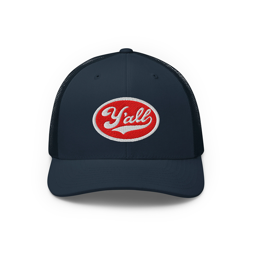 Y'all Badge Trucker Hat (6 Colors)