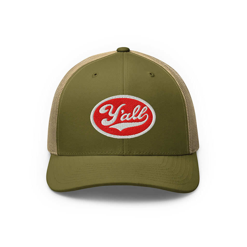 Y'all Badge Trucker Hat (6 Colors)
