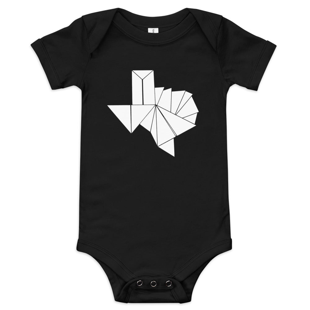 Origami Texas Baby Short Sleeve Onesie