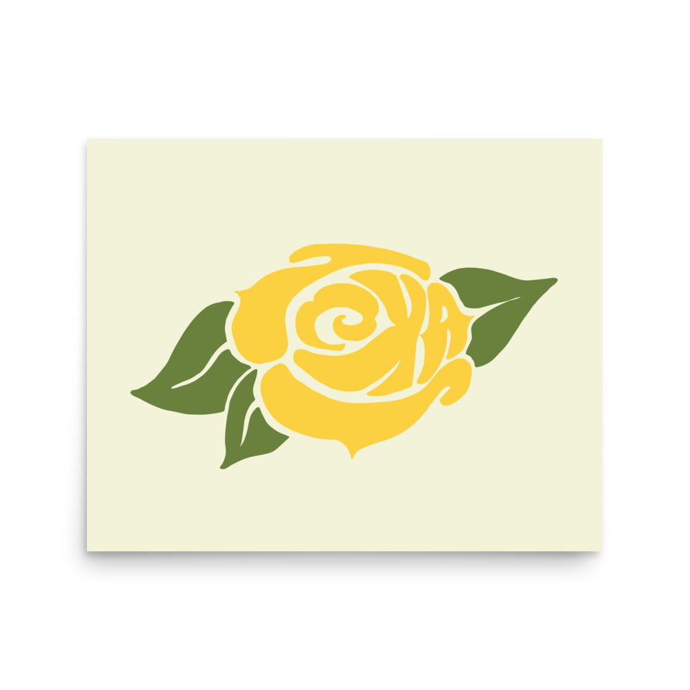 Yellow Rose Artwork