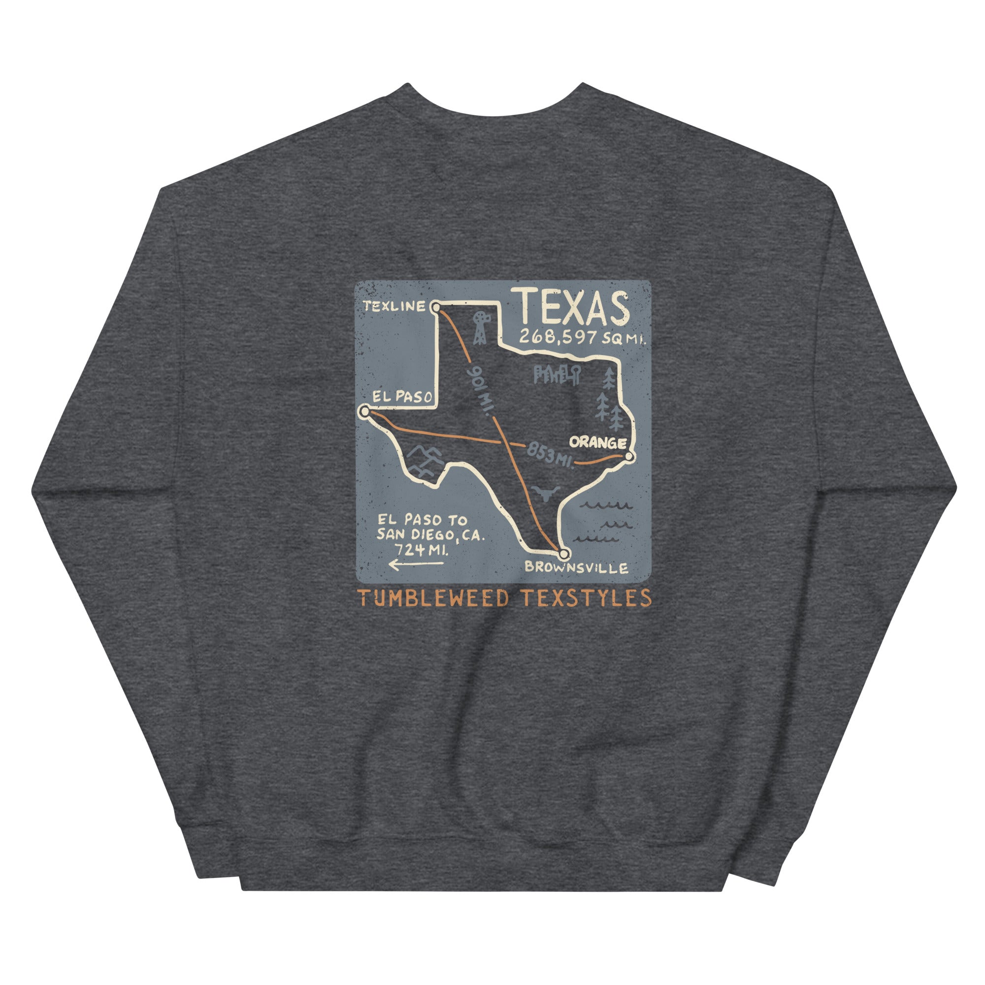 Roadtrip Texas Sweatshirt