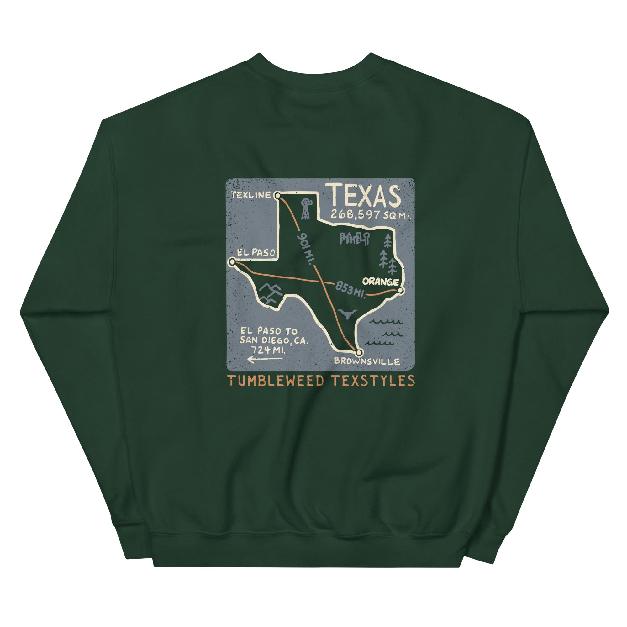 Roadtrip Texas Sweatshirt