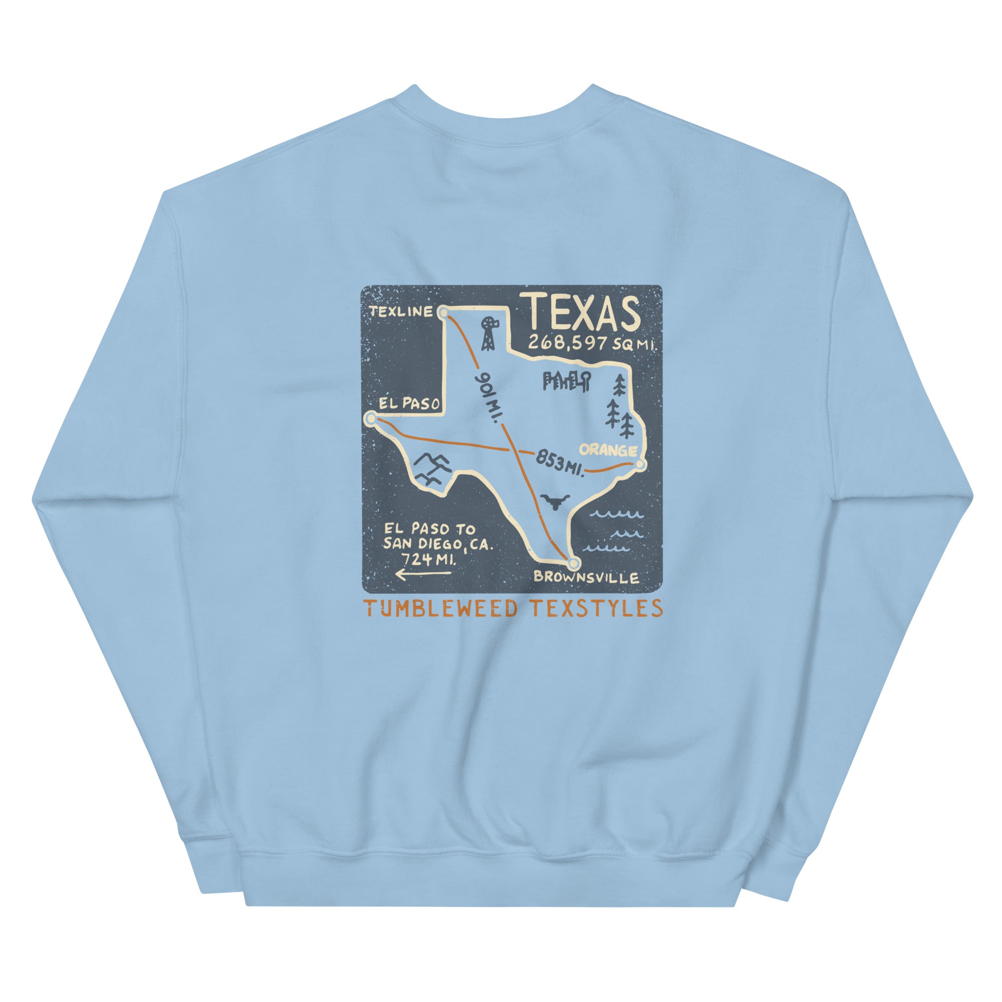 Roadtrip Texas Sweatshirt