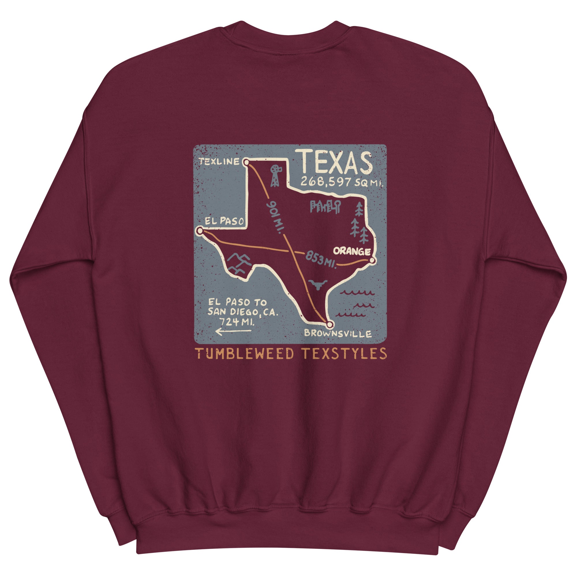 Roadtrip Texas Sweatshirt