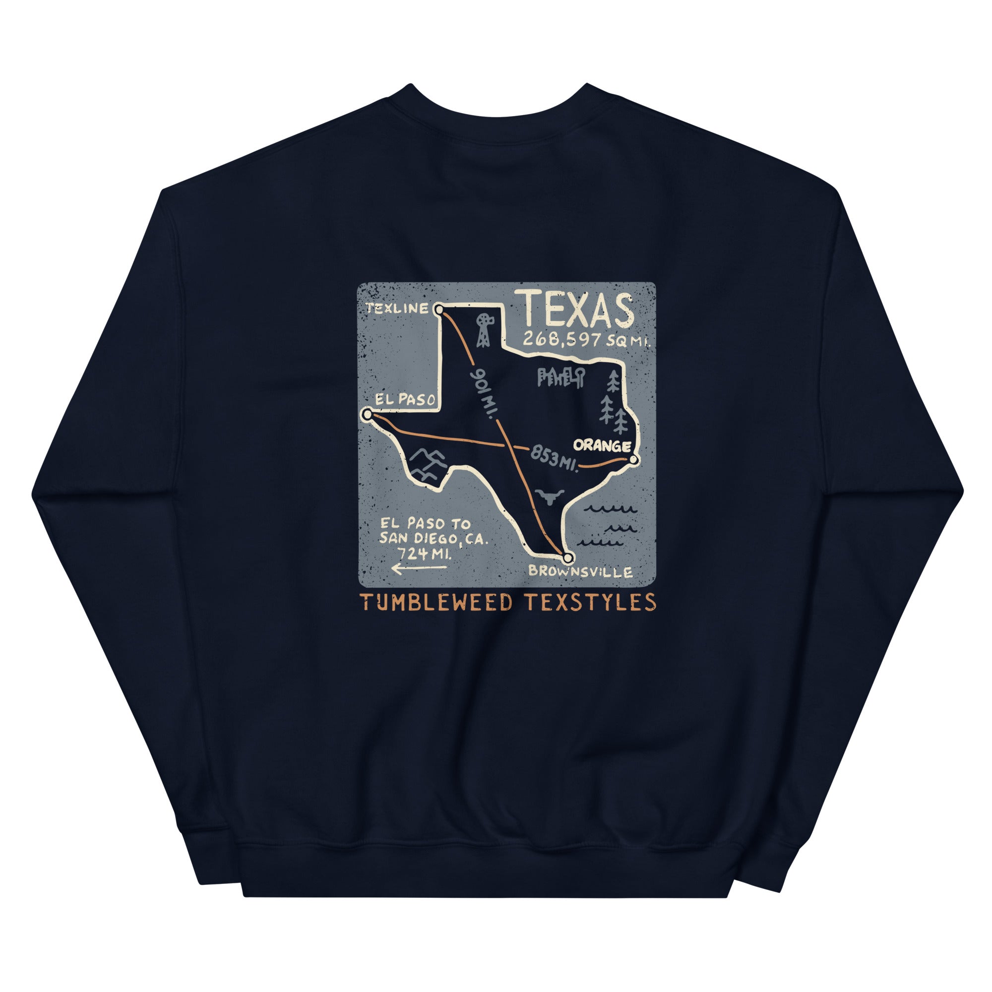 Roadtrip Texas Sweatshirt