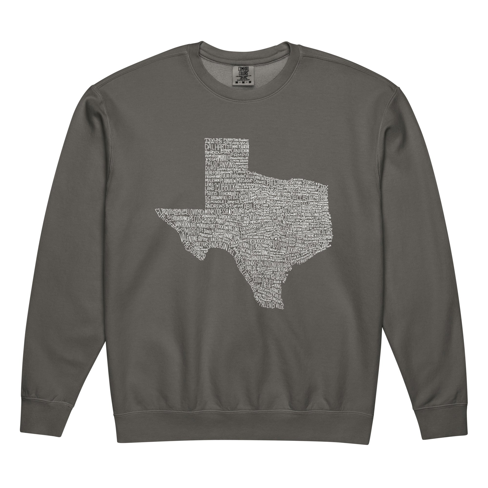 Texas Towns Sweatshirt (6 Colors)