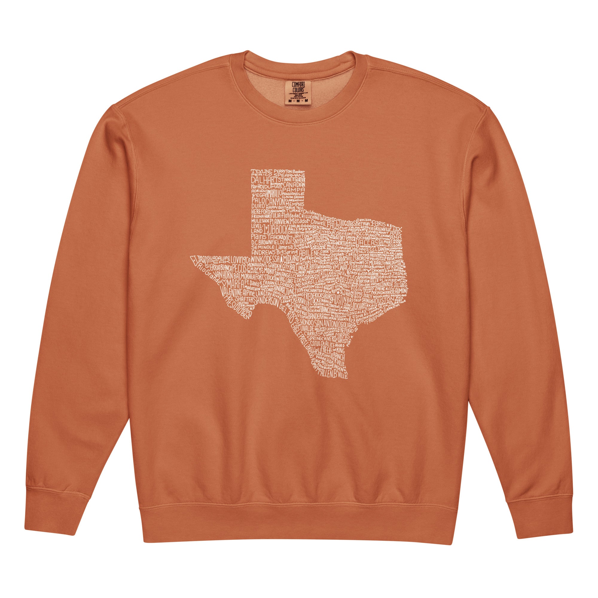 Texas Towns Sweatshirt (6 Colors)