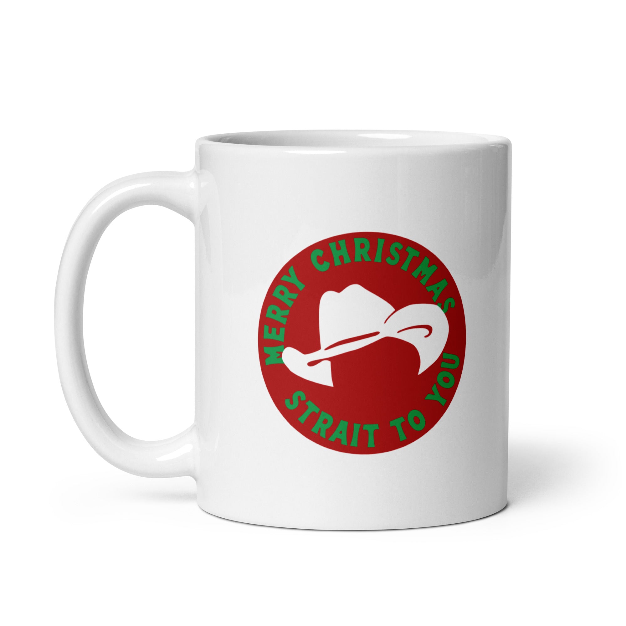 Straight Christmas Mug