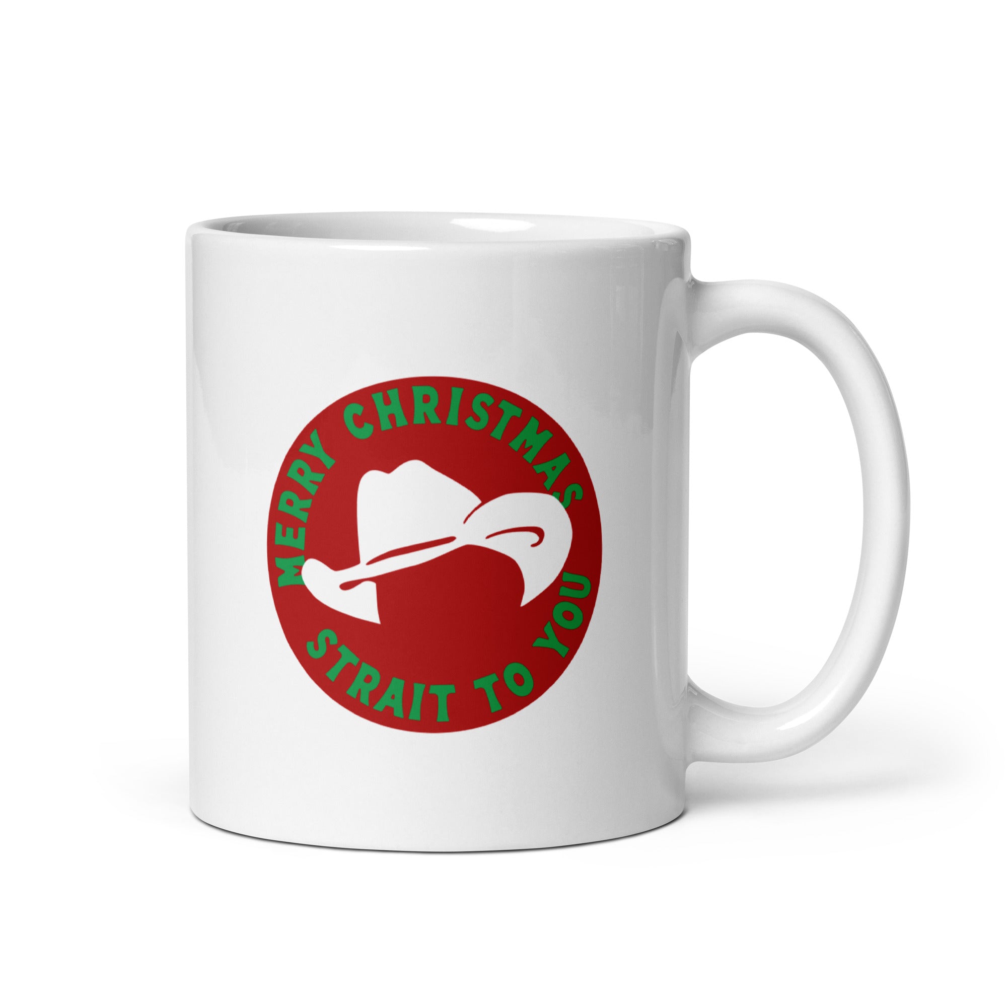 Straight Christmas Mug