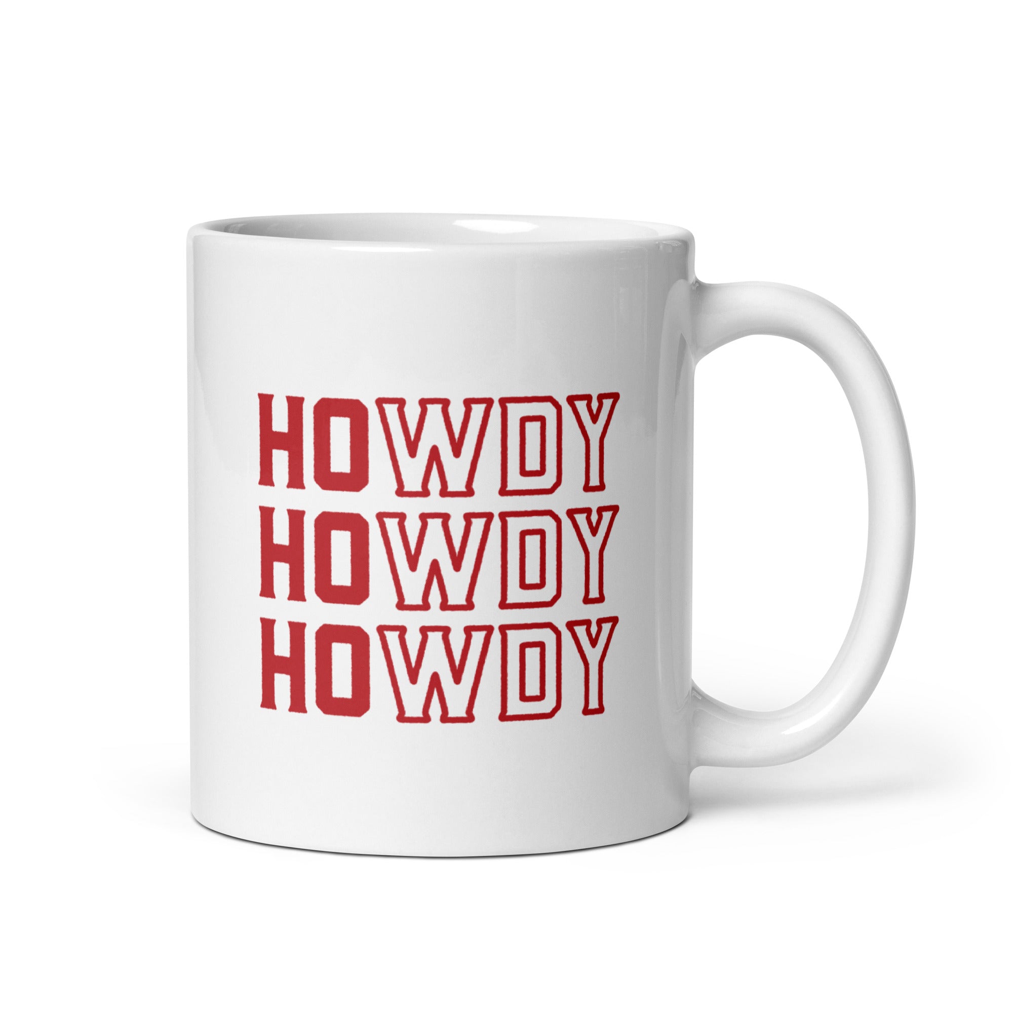 HOwdy Christmas Mug