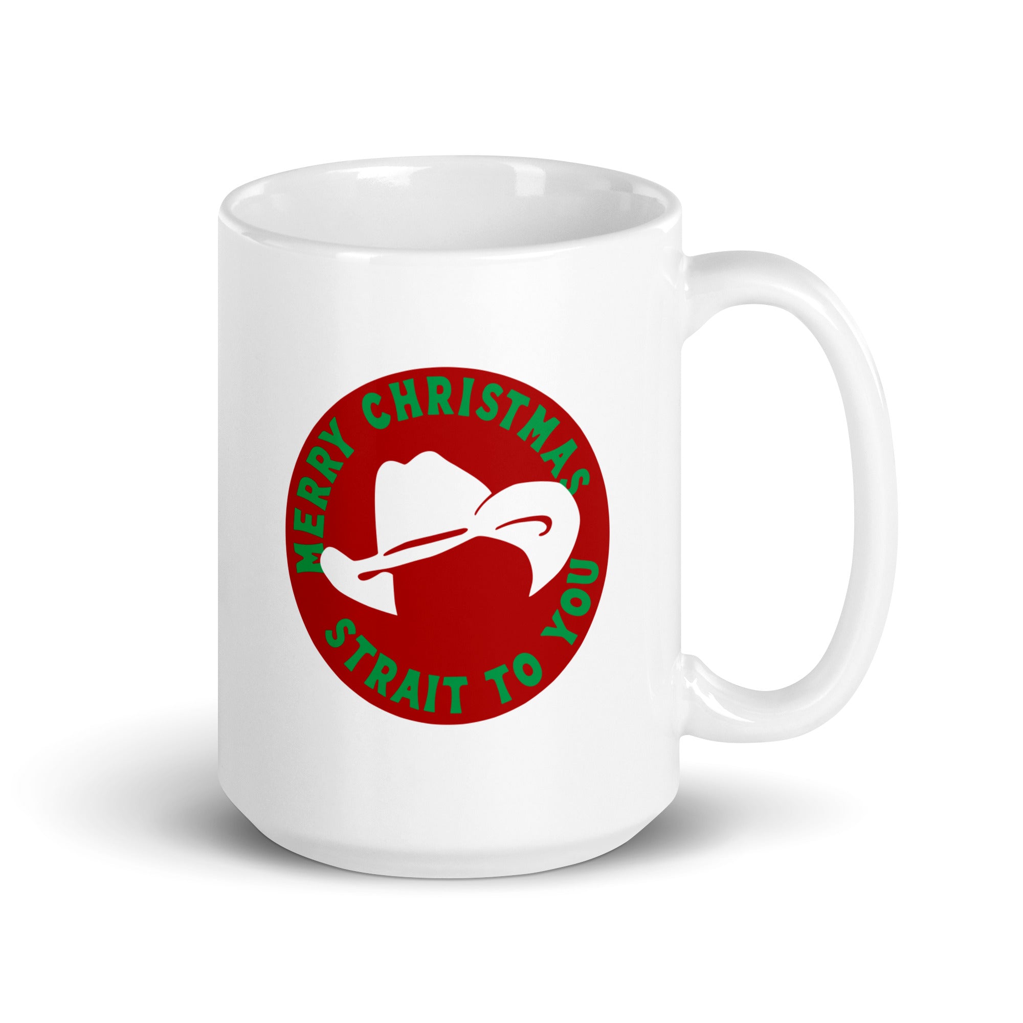 Straight Christmas Mug