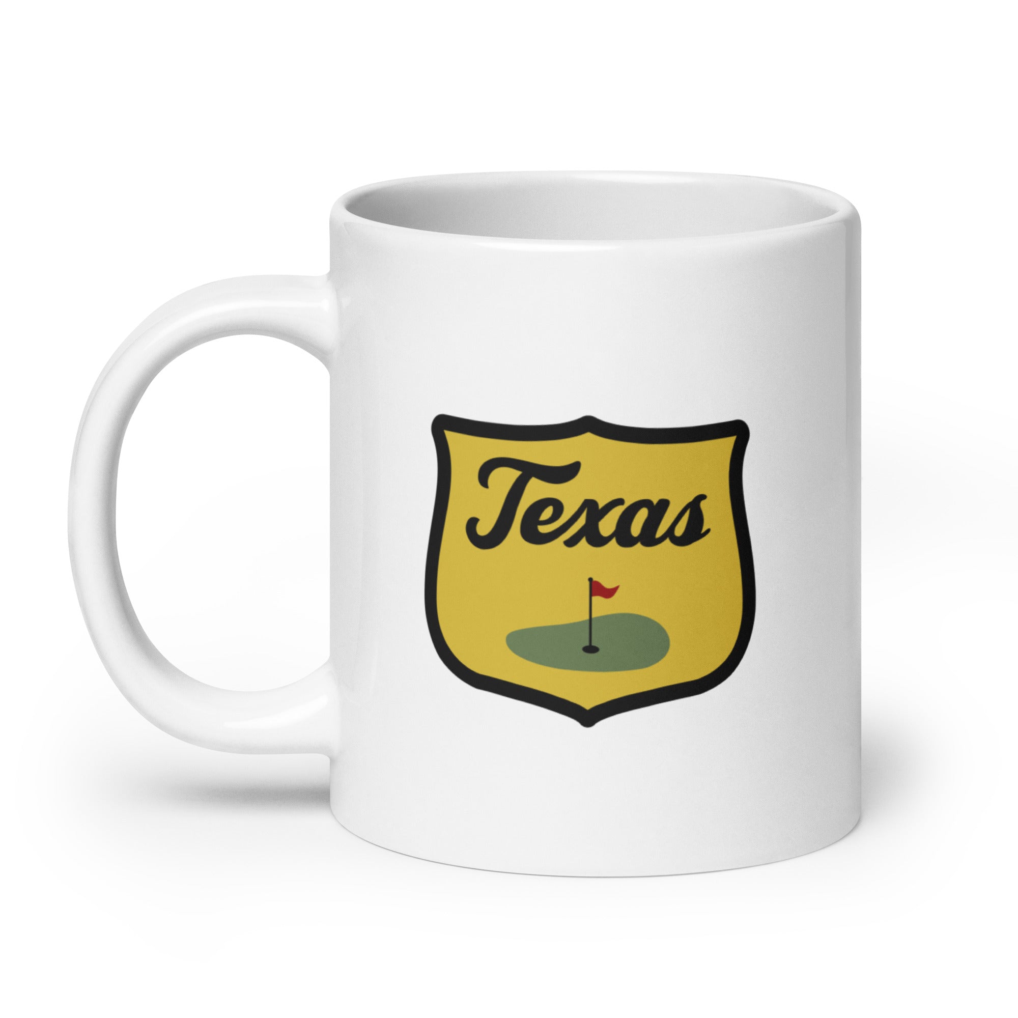 Golf Texas Badge Mug