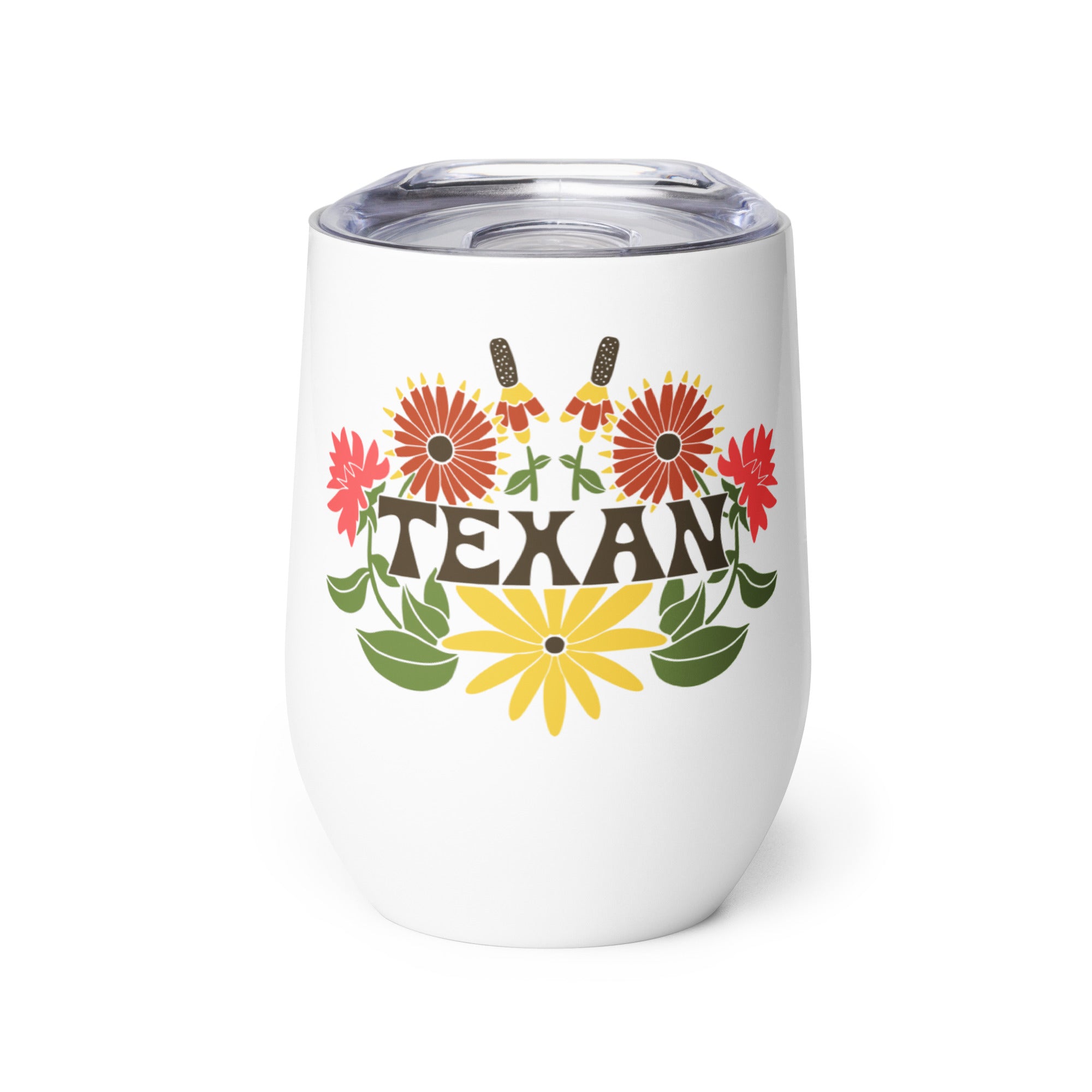 Wildflower Texan Wine Tumbler