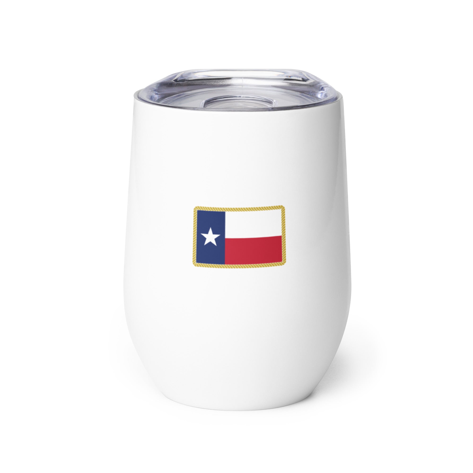 Texas Flag Wine Tumbler