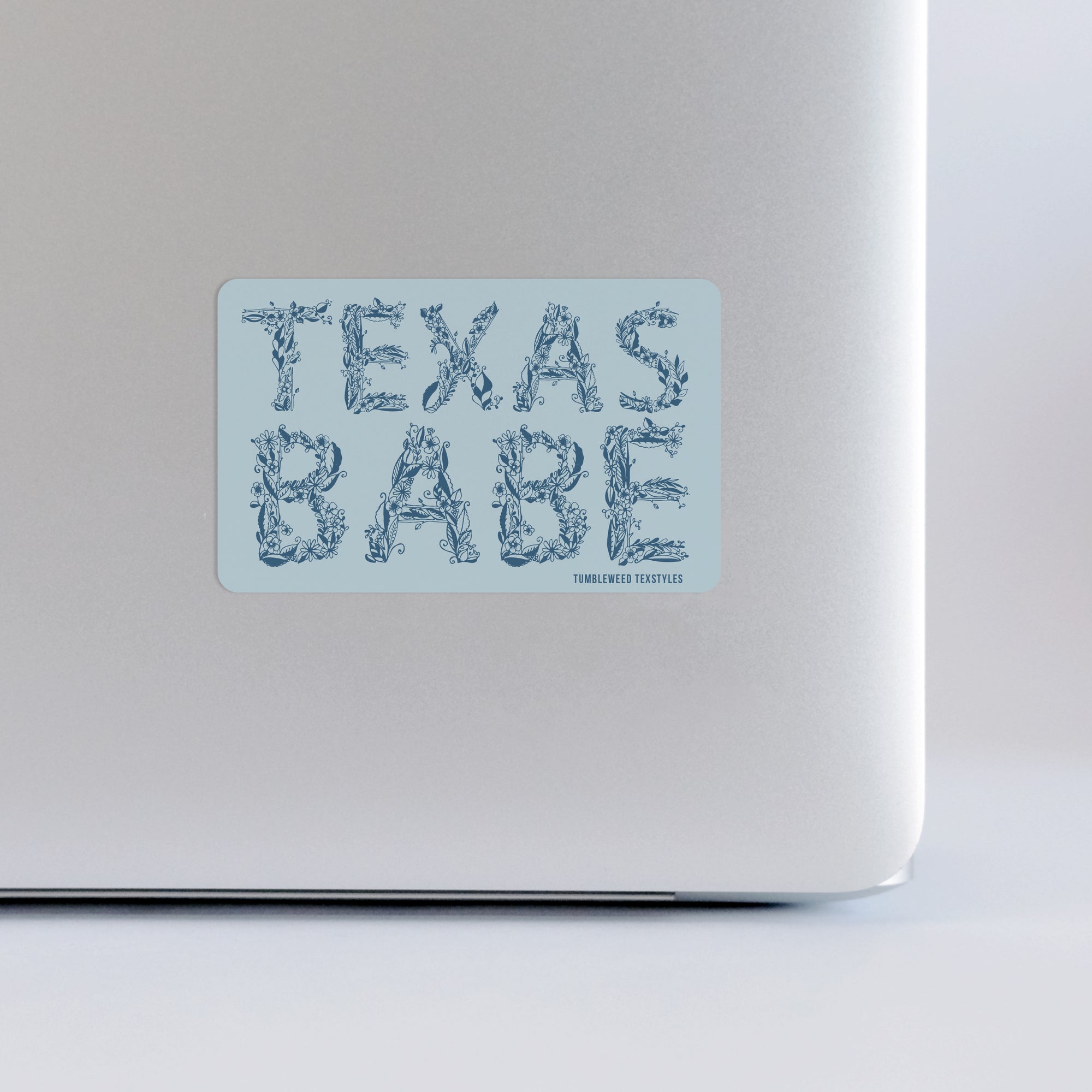 Texas Babe Sticker (Blue)