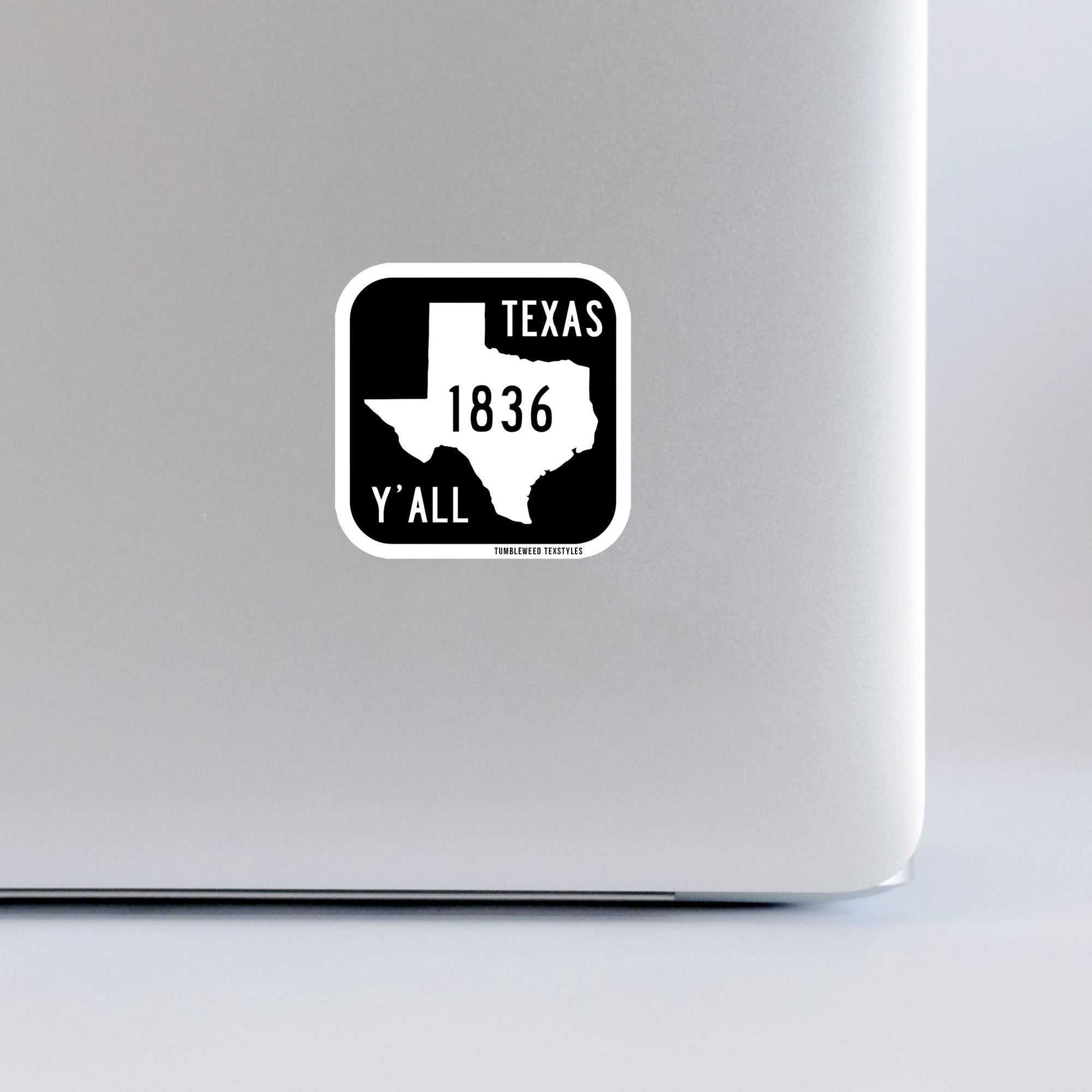Texas Y'all Road Sign Sticker