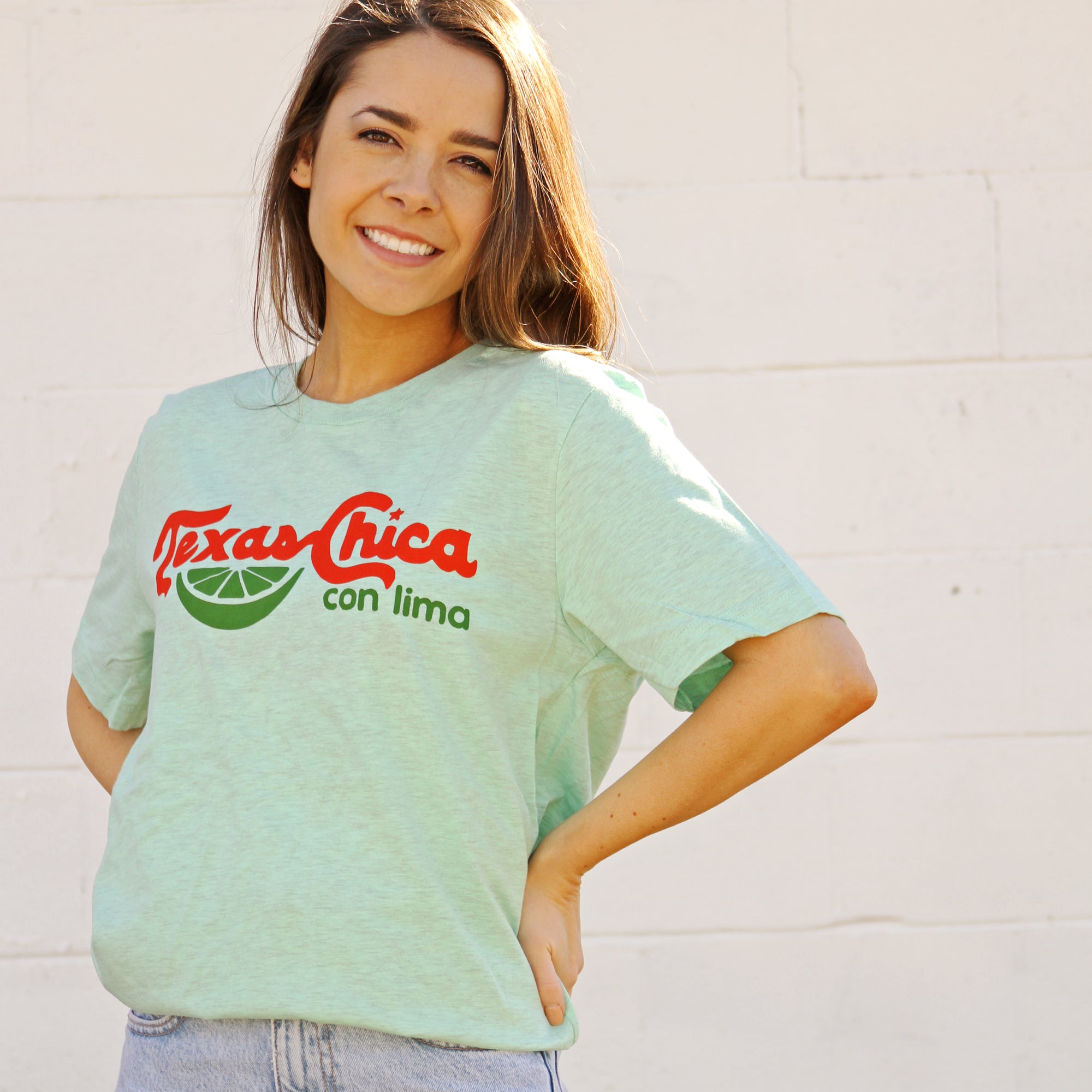Texas Chica Con Lima T-Shirt
