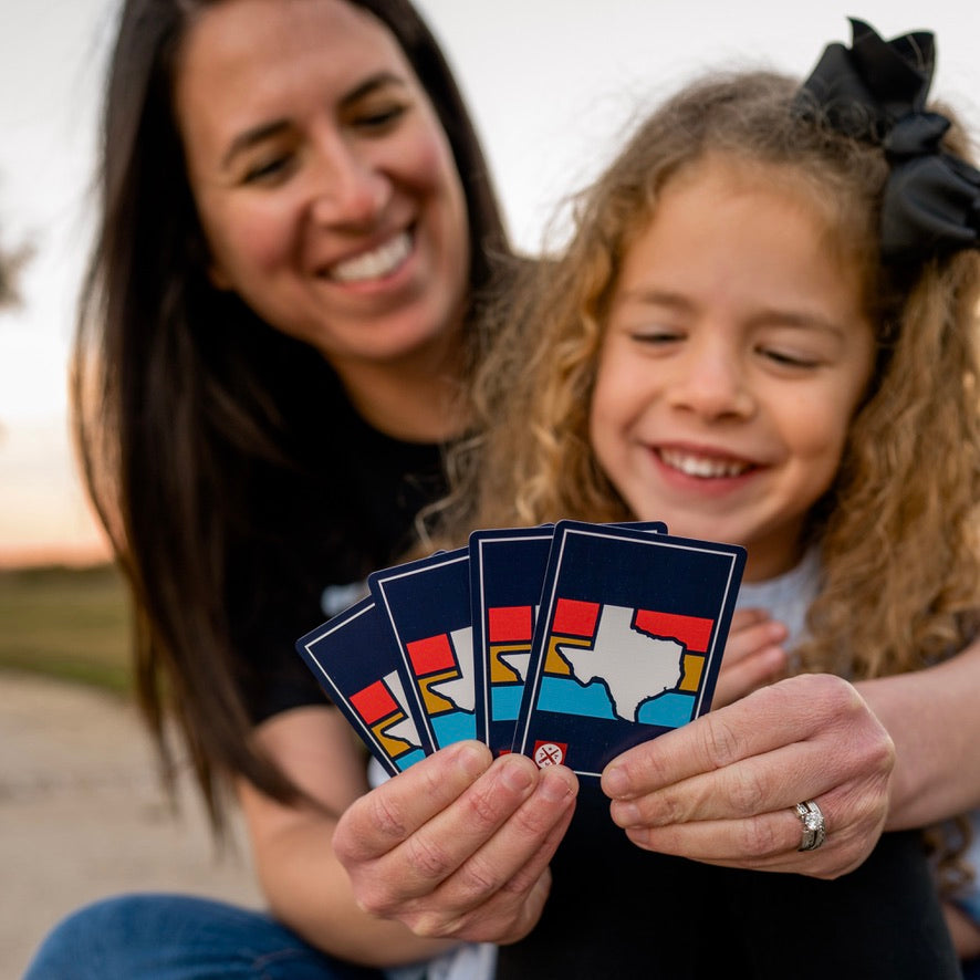 Texas Stripes Playing Cards