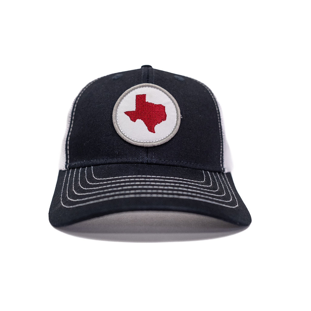 Texas Circle Patch Trucker Hat