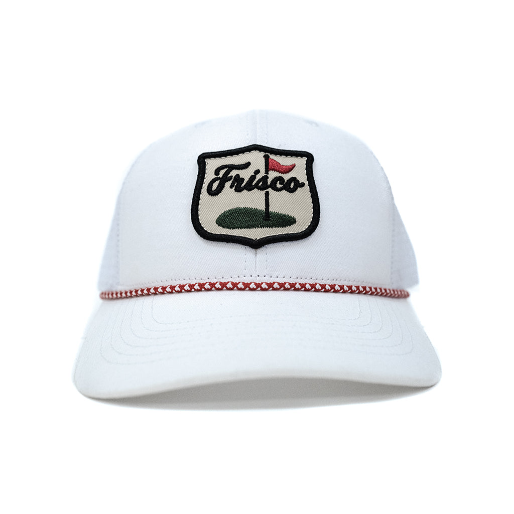 Frisco Golf Patch Rope Trucker Hat